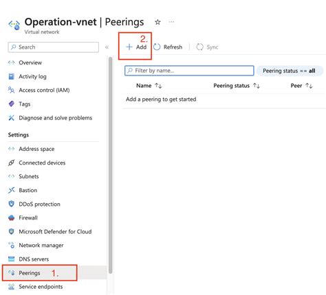 Image result for Azure VNet Peering