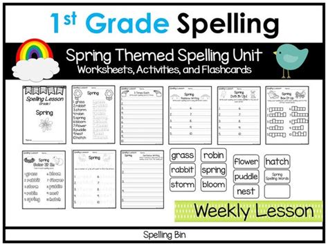 Image result for Spring a Words for First Graders