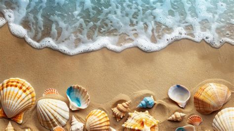 Image result for Sea Shells Beach Scenes