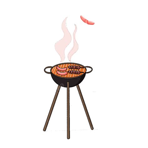 Barbecue PNG Image, Barbecue Clip Art Baked Sausage Stove, Bbq, Bbq ...