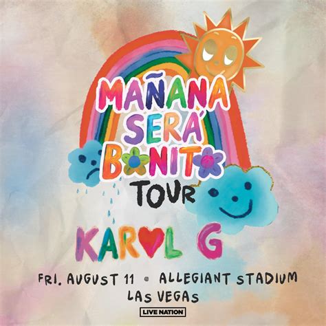 KAROL G bringing “MAÑANA SERÁ BONITO” TOUR to Allegiant Stadium on Friday, August 11, 2023 ...