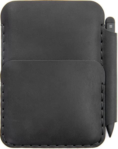 Buy Leather case for Microsoft Surface Duo 2 Duo. with Pen Holder and ...