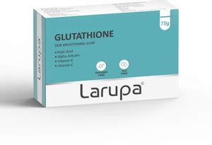 Larupa Glutathione Skin Brightening Soap with Kojic Acid For Dark spots ...