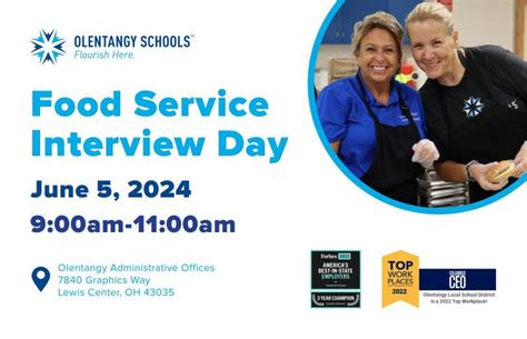 Olentangy Schools Food Services Interview Day, Olentangy Schools, Lewis ...