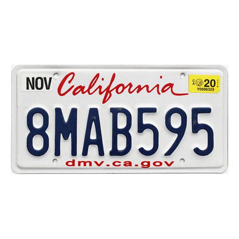 California License Plate Dlr at James Buckler blog