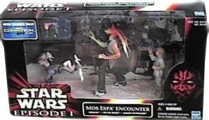 Hasbro Star Wars Episode I Mos Espa Encounter Sebulba, Jar Jar Binks ...