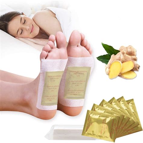 Buy 100PCS Foot Pads Professional Anti-Stress Relief Foot Pads Natural ...