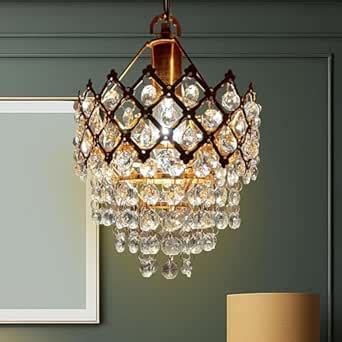 Buy Shree Ji Craft Lighting Crystal Jhumar in, Round Shaped Gold ...