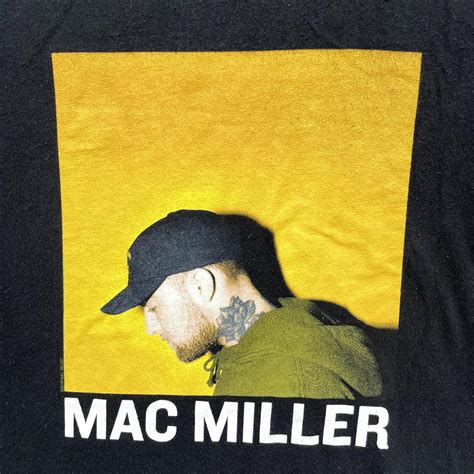 Mac Miller T-Shirt L Large Official Authentic Black... - Depop