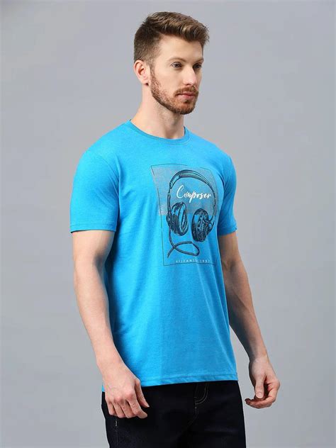 Aqua Melange T-Shirt