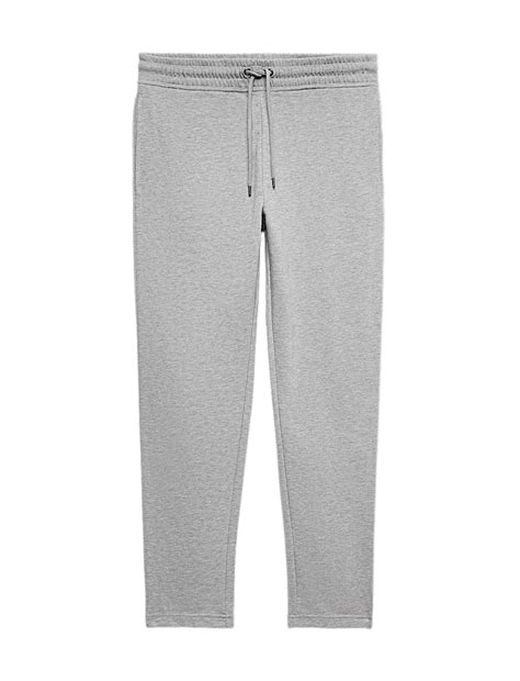 Buy Cotton Rich Straight Leg Joggers at Marks & Spencer