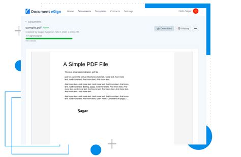 Create an eSign PDF 的图像结果