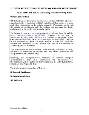 12 Printable Bid Proposal For Website Development Template Forms ...