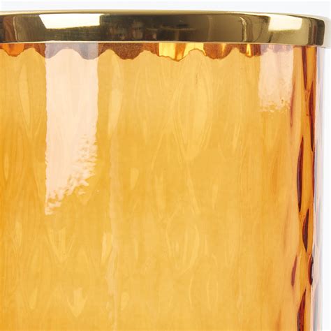 Buy Fiesta Glass Bubbled Hurricane Candle holder from Home Centre at ...