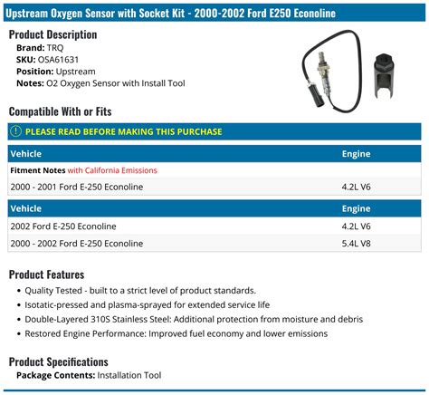 Image result for 2006 Ford F-250 O2 Sensor