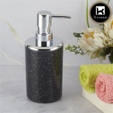 Kookee Acrylic Liquid Handwash Soap Dispenser pump for Bathroom, Hand ...