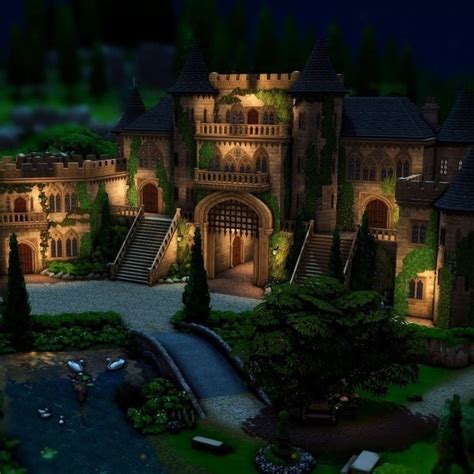Sims 4 Castle 的图像结果