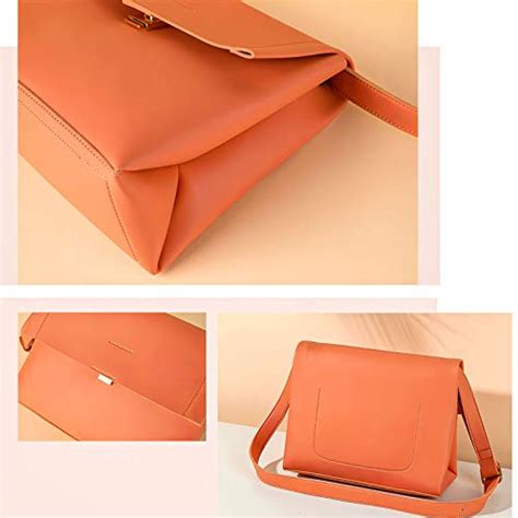 Buy MINISO Women Retro Simple Shoulder Bag Crossbody Bag Soft PU ...