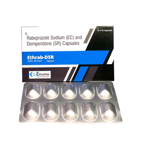 Ethrab dsr - Rabeprazole Sodium (EC) & Domperidone(SR) Capsules ...