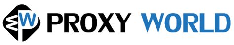 Proxy World | The Best Hosting Provider