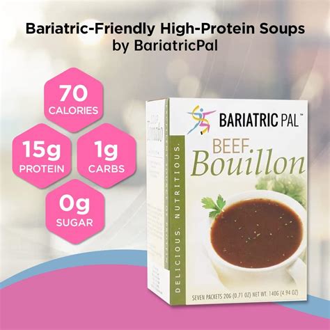 BariatricPal Protein Soup - Beef Bouillon | High-Protein Meal ...