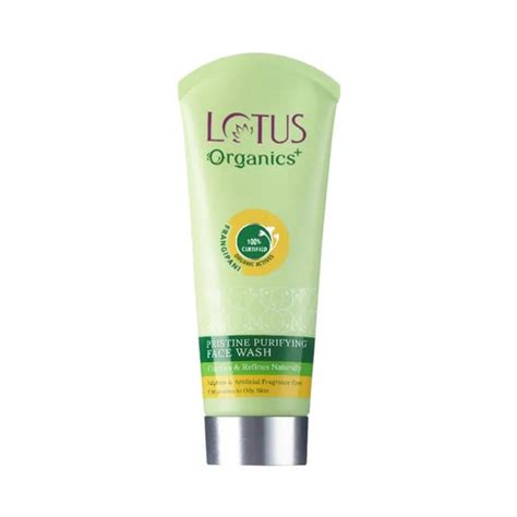 Lotus Organics+ Pristine Purifying Face Wash, 100 g – Indofussion