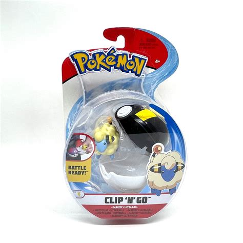 Pokemon Battle Ready Clip n Go Mareep Ultra Ball India | Ubuy