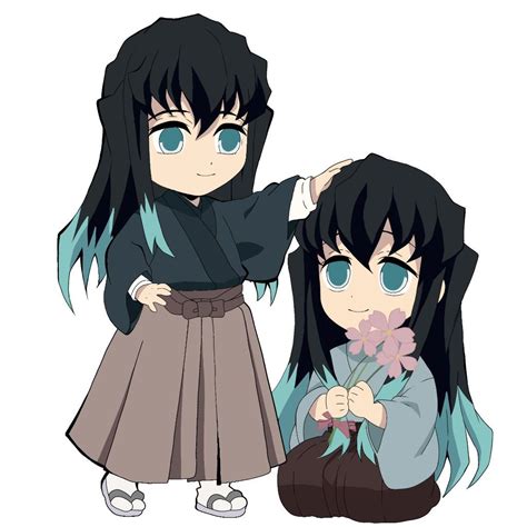 Tanjiro and muichiro chibi – Artofit