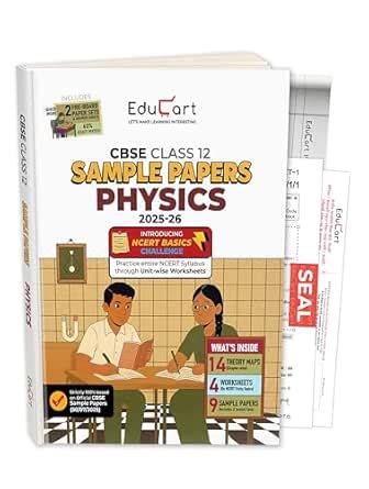 Educart CBSE Sample Paper Class 12 2025-26 – Physics (Based on latest ...
