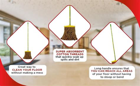 Monkey 555 T-Mop Popular | Super Absorbent Cotton Threads | Replaceable ...
