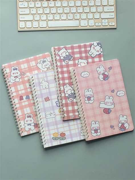 Multicolor Collar Paper Spiral Notebooks Embellished Notebooks ...