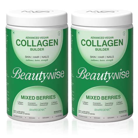 Buy Beautywise Advanced Vegan Collagen Builder For Skin, Hair And Nails ...