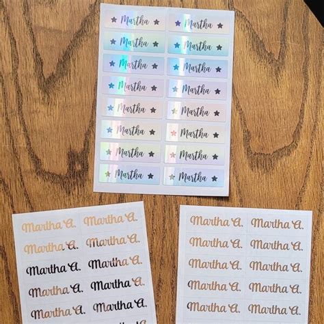 Image result for Personalized Name Labels Stickers