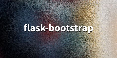 Bootstrap Flask Tutorial 的图像结果