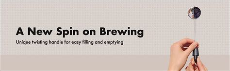 BURRDOFF New Twisting Tea Infuser - Stainless Steel for Loose Tea ...