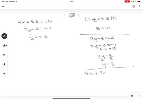 Use Back Substitution to Solve the Triangular System 的图像结果