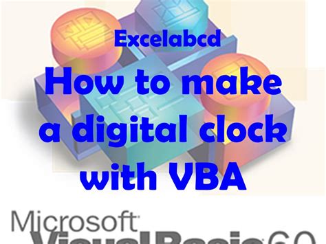 Image result for Visual Basic Clock