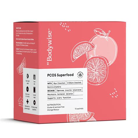 Be bodywise PCOS superfood- inositol supplement – 15 sachets RS - 599