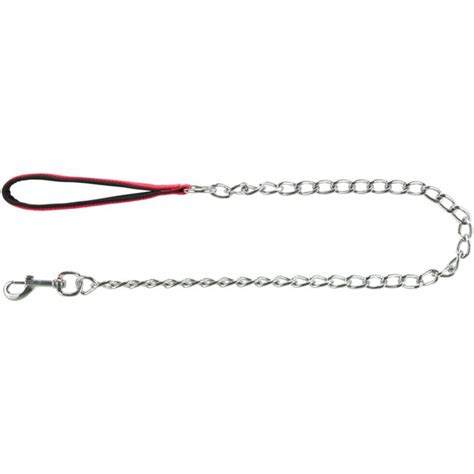 Trixie Chain Leash with Nylon Hand Loop