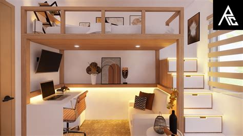 Small Homes That Use Lofts To Gain More Floor Space | Double height ...