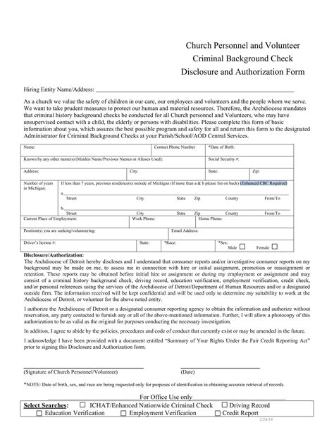 Image result for Background Check Form Signed Sample