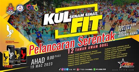 Launching Event KULFIT fitness DBKL 2023 (ZUMBA), Taman Tasik ...