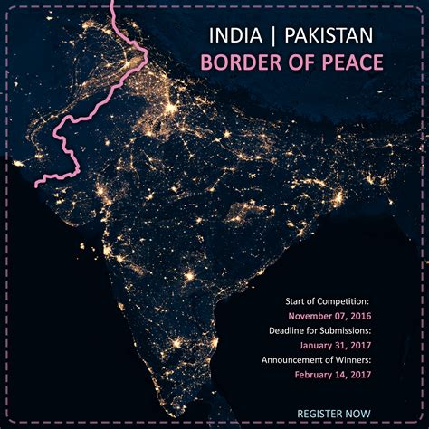 India | Pakistan Border of Peace | ArchDaily