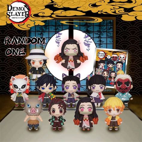Aniplex 1 Peça Caixa Surpresa Série 1 de Demon Slayer, Pacote Grande ...