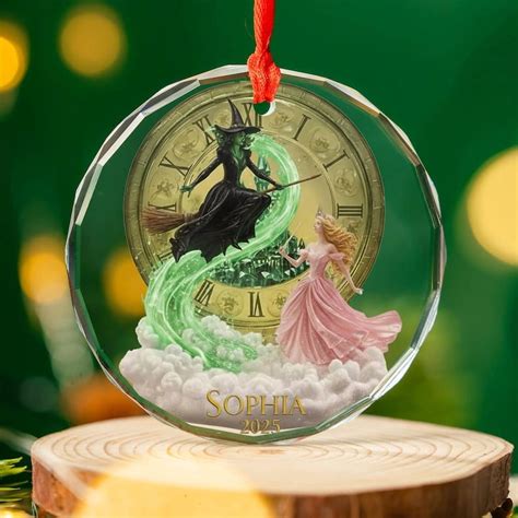 Elphaba and Glinda Inspired Ornament – Wicked Musical Acrylic Christmas ...