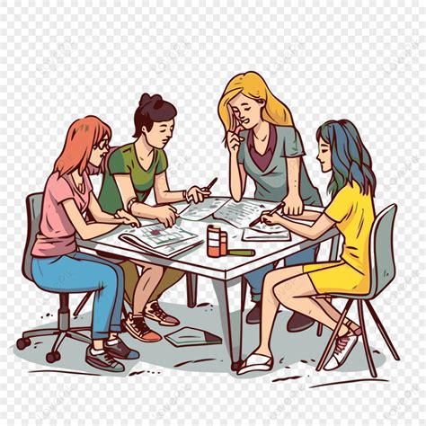 Group Work Cartoon 的图像结果