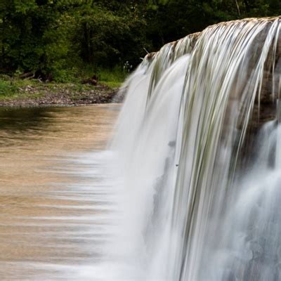 大自然山水瀑布头像，大气磅礴的瀑布风景微信头像图片-唯美头像
