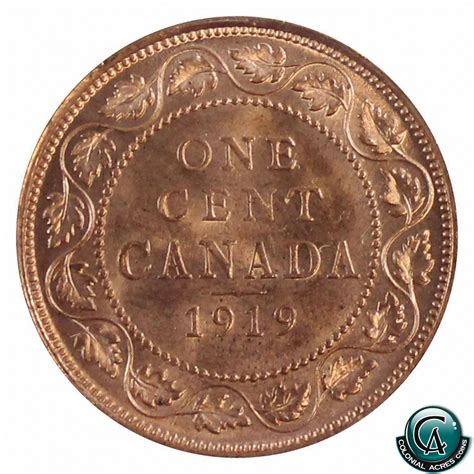 1-cent 1919 ICCS Certified MS-66 RED! Top Grade, 1 of 6 known!