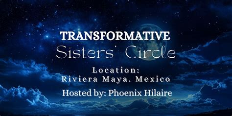 Sisters’ Circle of Transformation - PRE-REGISTRATION, 31 March 2025 ...