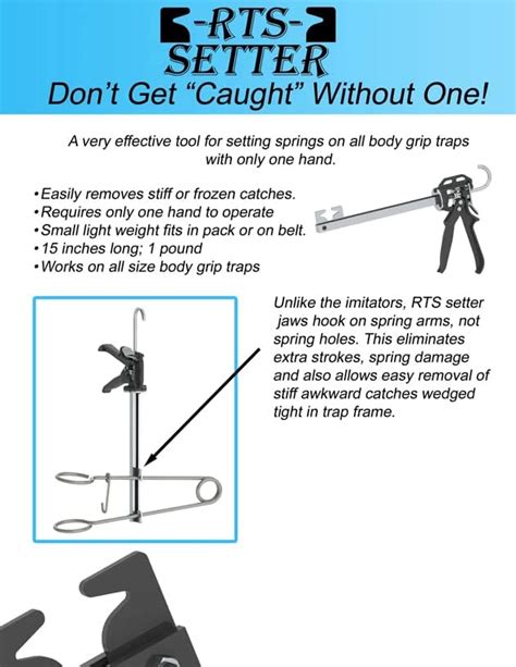 Body Grip Trap Modifications 的图像结果